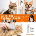 thumbnail image 4 of "Dog Grooming Vacuum, Dog Grooming Kit with Pet Clippers, 12,000Pa Pet Hair Vacuum for Dogs, Low Noise Home Cleaning Tool in 1, PG10 ", 4 of 7