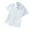White, variant on Odeerbi Toddler Shirts Kids Boys Short Sleeve Dress Shirt Gentleman's School Uniform Shirt 2025 Fashion Short Sleeve Solid Color Shirt Beige