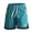 Blue, variant on Mens Running Shorts 3 Inch Quick Dry Gym Athletic Workout Shorts for Men with Zipper Pockets Army Green,S