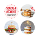 thumbnail image 5 of La minimáquina es adecuada para hacer waffles individuales, integrales y cetogénicos, y es fácil de limpiar. Enchufe de EE. UU., 5 of 7
