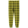 thumbnail image 5 of JGNGSHN Mens Plaid Pajama Pants Comfy Loose Wide Leg Lounge Pants Sleep Pjs Bottoms Jogger Trousers with Pockets Drawstring, 5 of 8