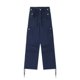 thumbnail image 3 of Pantalones cargo estilo americano Y2k estilo retro de calle, monos lavados con múltiples bolsillos para hombre, pantalones holgados casuales de pierna ancha a la moda Harajuku para mujer, 3 of 5