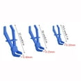 thumbnail image 3 of Flexible Hose Clamp Pliers Set Automotive Brake Fuel and Water Line Tool Kit for Mechanics 3PCS, 3 of 8
