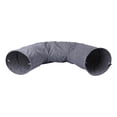 thumbnail image 2 of Collapsible Cat Tunnel Interactive Peep Hole Toy Tube Grey, 2 of 9