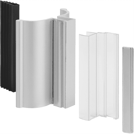 Shower Door Magnet 3Inch Chrome Frameless Handle