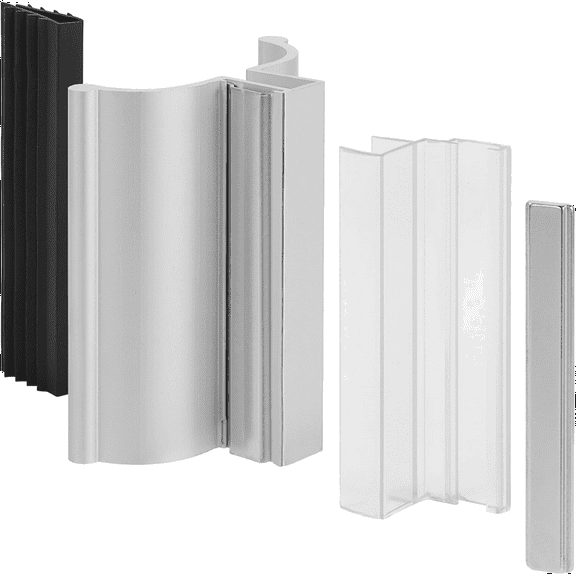 Shower Door Magnet 3Inch Chrome Frameless Handle