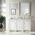 thumbnail image 3 of James Martin Vanities 157-V60D-BW-3LDL Bristol 60" Double Basin Walnut Wood Vanity Set -, 3 of 3