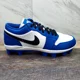 thumbnail image 5 of Jo r-dan 1 Retro MCS Low Blue Black White Baseball Cleats CJ8524-411 Men's 10.5, 5 of 6