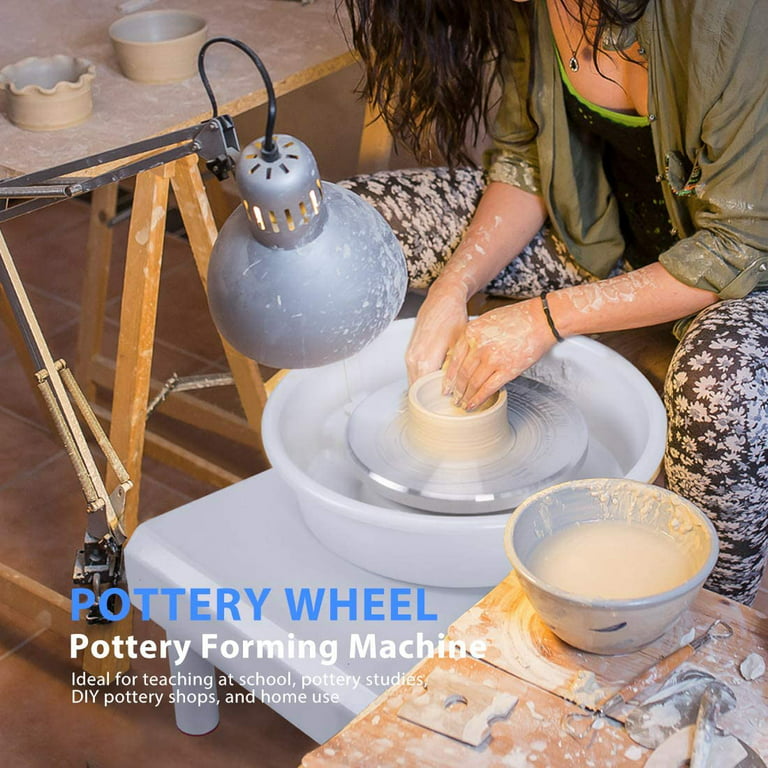 VEVOR Pottery Wheel 36cm Pottery Forming Machine with Foot Pedal
