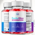 thumbnail image 2 of Revita Glow Gut Health Gummies Advanced Formula Digestion Support RevitaGlow 180 Gummies, 2 of 6