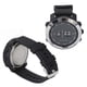 thumbnail image 4 of Reloj de pulsera Bling Bling HZ501 resistente al agua ajustable deportivo informal color negro, 4 of 12