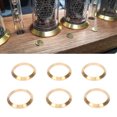 thumbnail image 4 of Clock Decorative Copper Ring, Beautiful 6Pcs Stable Nixie Tubes Copper Ring DIY  For IN 14 Nixie Tubes Clock, 4 of 8