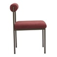 thumbnail image 2 of Livorno Dining Chair Red & Bronze, 2 of 5