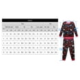 thumbnail image 5 of Purcoar Classic Christmas Deer Print Matching Family Christmas Pajama Set, 5 of 8
