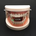 thumbnail image 1 of 1 par de colmillos de dientes de vampiro, accesorios para dentaduras, accesorios para disfraces de Halloween, dientes postizos, pegamento sólido, adhesivo para dentadura, decoración para fiesta de Halloween Tan Jianjun  unisex, 1 of 2