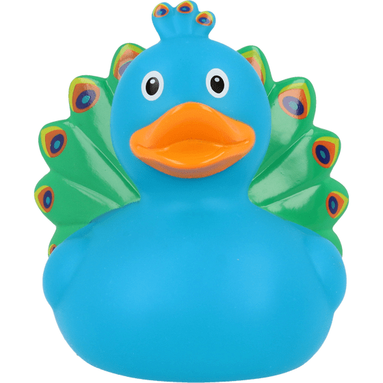 Peacock Rubber Duck