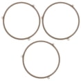 thumbnail image 2 of Microwave Oven Turntable Ring Set White Plastic High Temperature Resistance 3PCS, 2 of 9