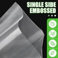 thumbnail image 2 of Vacuum-sealed bag Roll with FoodSaver Compatibility 2-Pack 8 "x 236" double-sided embossed-BPA-free bag for sous vide cooking or food storage can be tailored to any length (total 472feet), 2 of 8