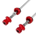 thumbnail image 4 of 2pcs Vélo Roue Moyeu Broches Axe Couleur Durable 5 Finition dans une Large Gamme de Couleurs - Rouge, 4 of 9