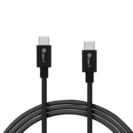 GearIt 20-Pack, 3ft USB Type C Male to Male Fast Charge Data Sync Cable - Compatible with new MacBook, Chromebook Pixel, Nokia N1 Tablet and USB Type C Devices, Black