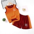thumbnail image 3 of Hiijoy Toddler Boys Quick Drying Sports Tracksuit Kids Tank Top Shorts Set, Sizes 3-4T, 3 of 3