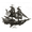 Victorian Elf Ship, variant on 386PCS Victorian Elf Ship DIY Wooden Sailboat 3D Puzzle Model Kit Vintage Airship Building Set Black Dual Mast Sailing Warship Desktop Decor Gift For Adults Hobbyists