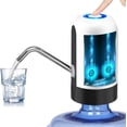 thumbnail image 1 of Automatic Drinking Water Pump, USB Charging, Portable Electric Water Dispenser On/Off Switch, For 5 Gallon (Approx. 15.7 Litre) Universal Bottle, 1 of 5