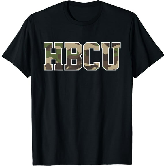 t-shirt HBCU Black College Traditional Military Camouflage T-Shirt mens t shirt，black，women，funny，misfits，men，journey