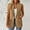 Khaki, variant on Blazer Jacket Open Front Solid Suit Relaxed Fit womens jackets lightweight Single-Breasted Winter Jacket Clearance Red