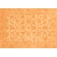 thumbnail image 1 of Ahgly Company Indoor Rectangle Oriental Orange Traditional Area Rugs, 5' x 7', 1 of 4
