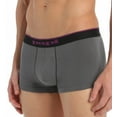 thumbnail image 2 of Men's Papi 980502 Essentials Cotton Stretch Brazilian Trunk - 3 Pack (Turquoise/Black S), 2 of 4
