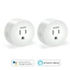 XODO Wi-Fi Smart Plug Outlet 2-Pack, Remote App Control, Compatible with Alexa and Google Assistant, ETL Listed, WP1