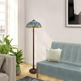 thumbnail image 6 of RADIANCE goods Dragonfly-Style Dark Bronze 3 Light Floor Lamp 18" Wide, 6 of 8