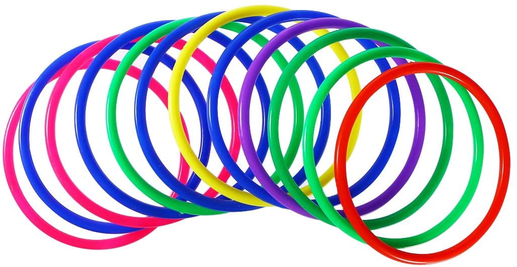 Speed Rings Kids Sports Speed Ring Set 10 Rings 10 Buckles Workout Rings