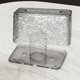 thumbnail image 4 of Funda decorativa para cajas de papel de seda • Portahojas de papel con patrón en relieve • Dispensador elegante de plástico transparente • Decoración moderna de mesa de mesa para salón en casa, 4 of 6