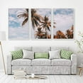 thumbnail image 2 of IDEA4WALL 3 Piece Canvas Wall Art Tropical Palm Trees Canvas Prints Framed Wall Art Decor, 2 of 4