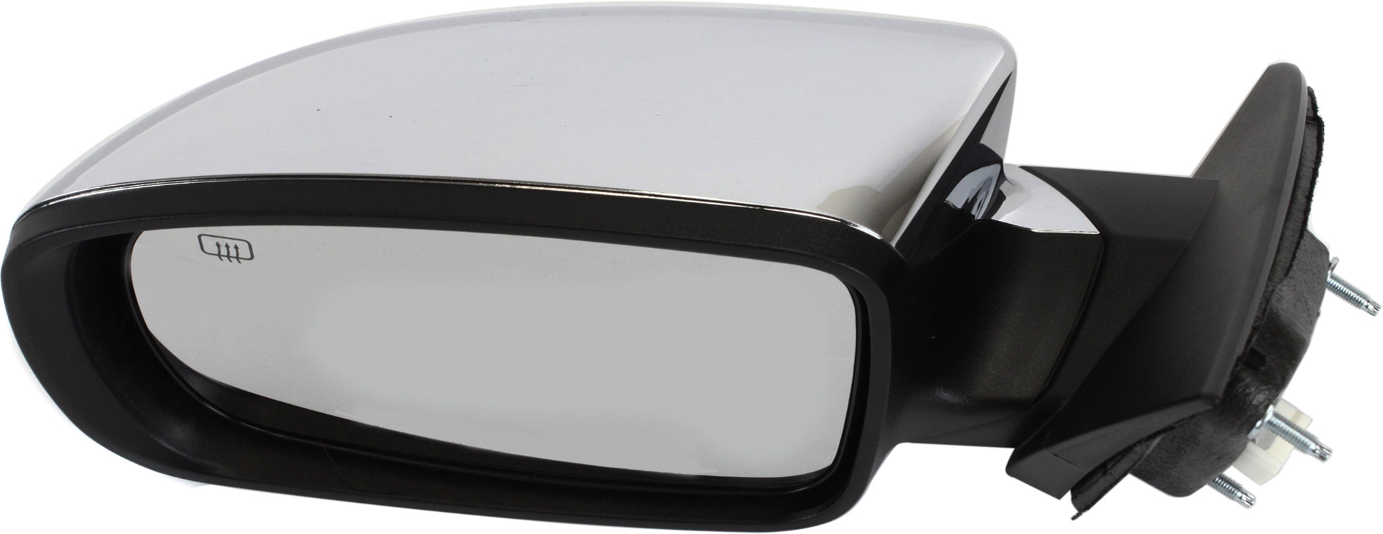 Mirror Compatible With 2011-2014 Chrysler 200 Left Driver Side Heated Chrome Kool-Vue