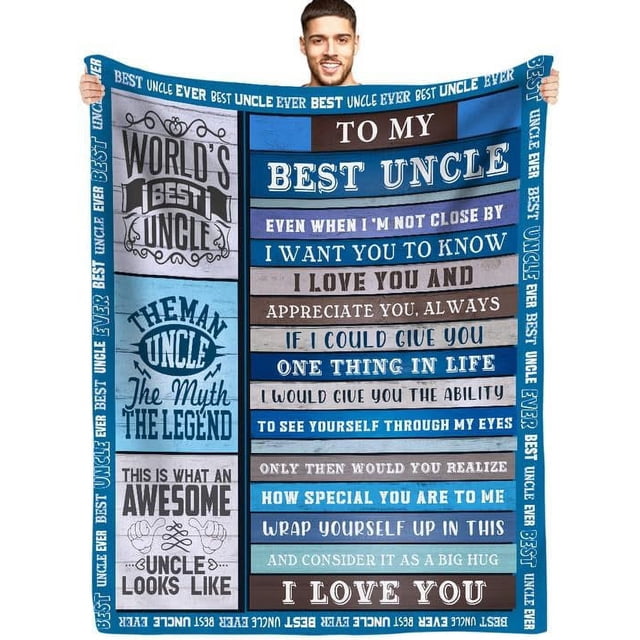 LHSHID Gifts for Fathers Day for Husband from Daughter Birthday Gifts for Husband Who Wants Nothing Husband Soft Throw Blanket from Wife Christmas Bday Present for Husband from Sons Size 50x60in