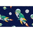 thumbnail image 7 of Honeii Astronaut Dinosaur and Space Print Canvas College Laptop Backpack, Durable Rucksack Travel Notebook Bag School Backpack Book Bag for Men Women-Medium, 7 of 7