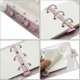 thumbnail image 4 of 5 Pcs A6 PU Leather Notebook Binder Refillable 6 Rings Binder Cover Loose Leaf Personal Planner wit, 4 of 5