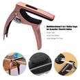thumbnail image 2 of Pinza Multifuncional Galux GC-500A para Guitarra: Capo, Extractor de Puente y Soporte para Púas en Bronce Cepillado, 2 of 6