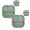 O277 D 7.4X7.1X1.2" 2Pack, variant on 2Pcs Home Decor Silicone Divided Plate Tray for Dining Table Kitchen Living Room Multipurpose Serving Dish Food Container 18.7X18X3Cm Tableware Practical Happy 2026!