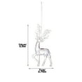 thumbnail image 6 of Transparent Acrylic Reindeer Pendant, Christmas Tree Ornament, Crystal-Like Hanging Decoration, Festive Home Decor, 6 of 9