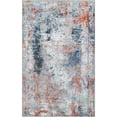 thumbnail image 2 of Unique Loom Kamala Washable Collection Area Rug - cloud 9 (5' 3" x 8' Rectangle Multi/Blue), 2 of 9
