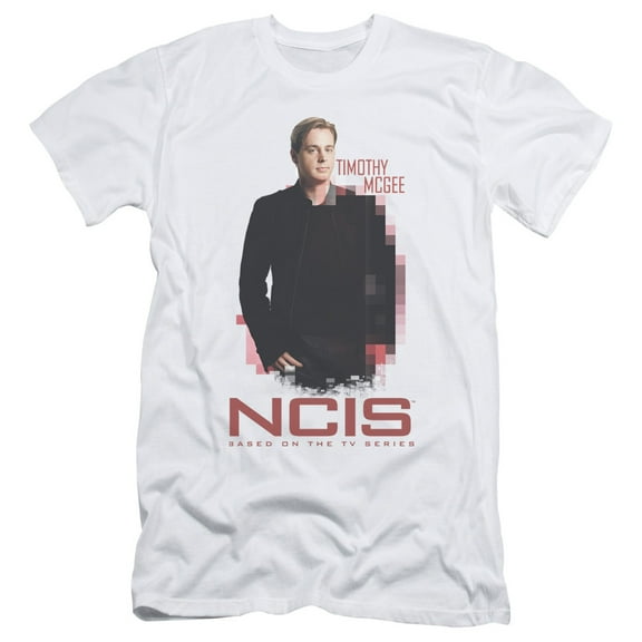 Ncis Probie Adult 30/1 T-Shirt White