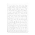 thumbnail image 1 of Clearance! beishanbush Home Decor Drawing Template A4 Size Plastic Material Hollow Diy Handmade Album Material One Size Multi-Color, 1 of 1