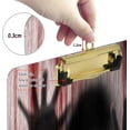 thumbnail image 4 of FMSHPON Halloween Spooky Woman Black Clipboard Hardboard Wood Nursing Clip Board and Pull for Standard A4 Letter 13x9 inches, 4 of 5