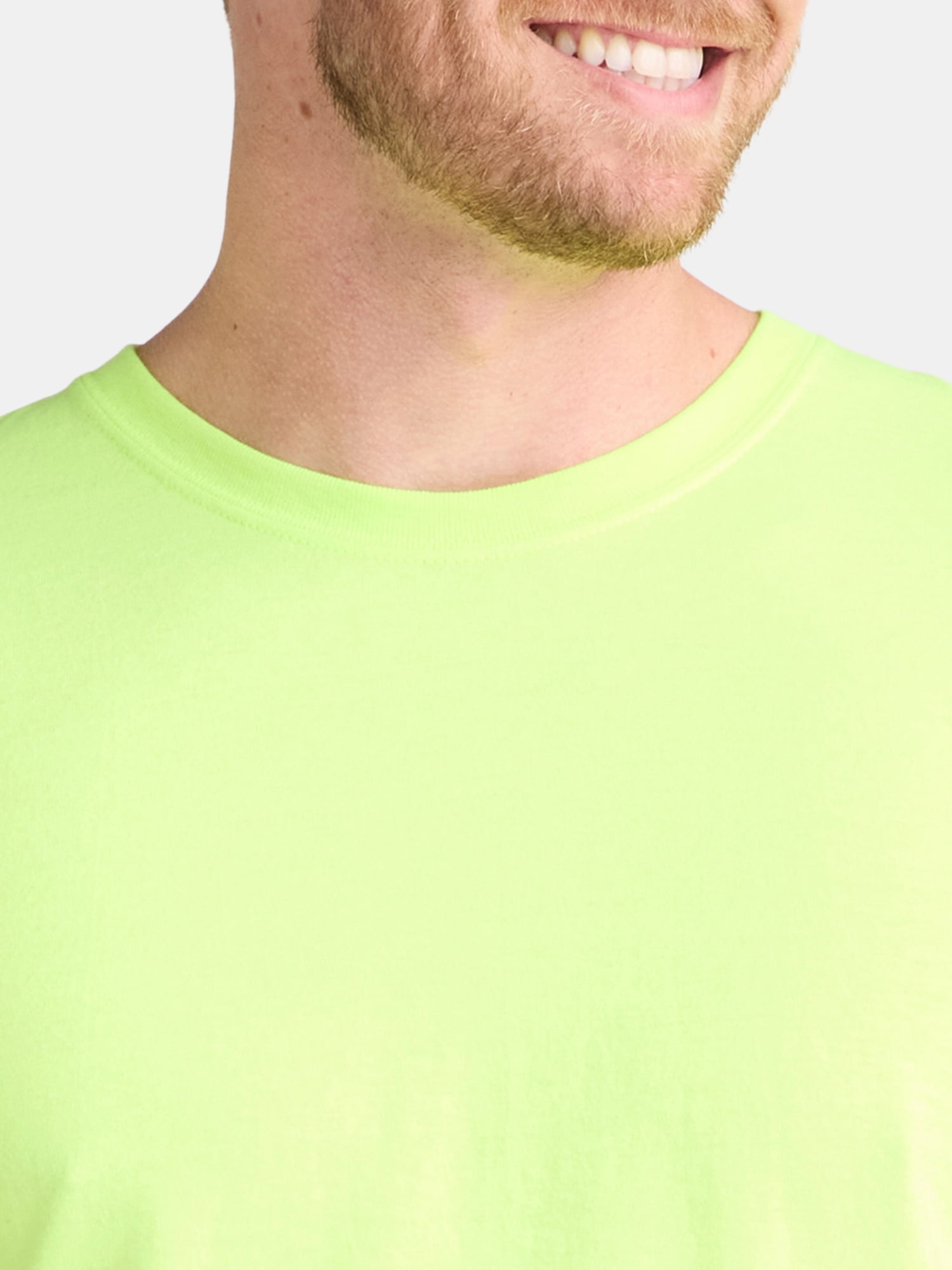 Athletic Works Men's and Big Men's Cotton Active Tee, Sizes XS-5XL and Tall Sizes