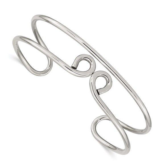 Sterling Silver Bangle QB1305