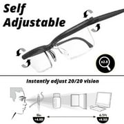 Adjustable Glasses Variable Focus For Reading Distance Vision Eyeglasses
